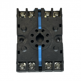 PS-08 Розетка для 8pin на DIN-рейку