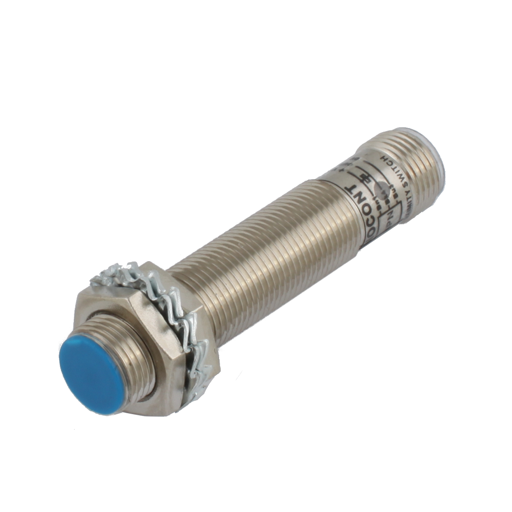 SLI-12P2C Индуктивный датчик М12, 2мм, PNP NO, разъем